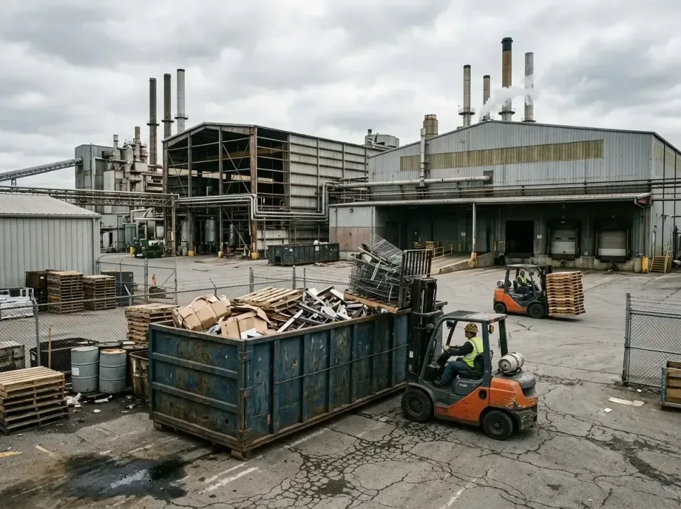 industrial-factory-scrap-conta-003 — frequently asked questions, Cheap Roll-off Dumpster Rentals in Rice Lake, WI